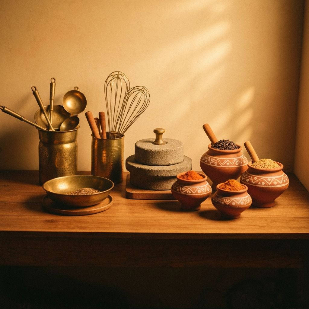 Traditional Indian Kitchen